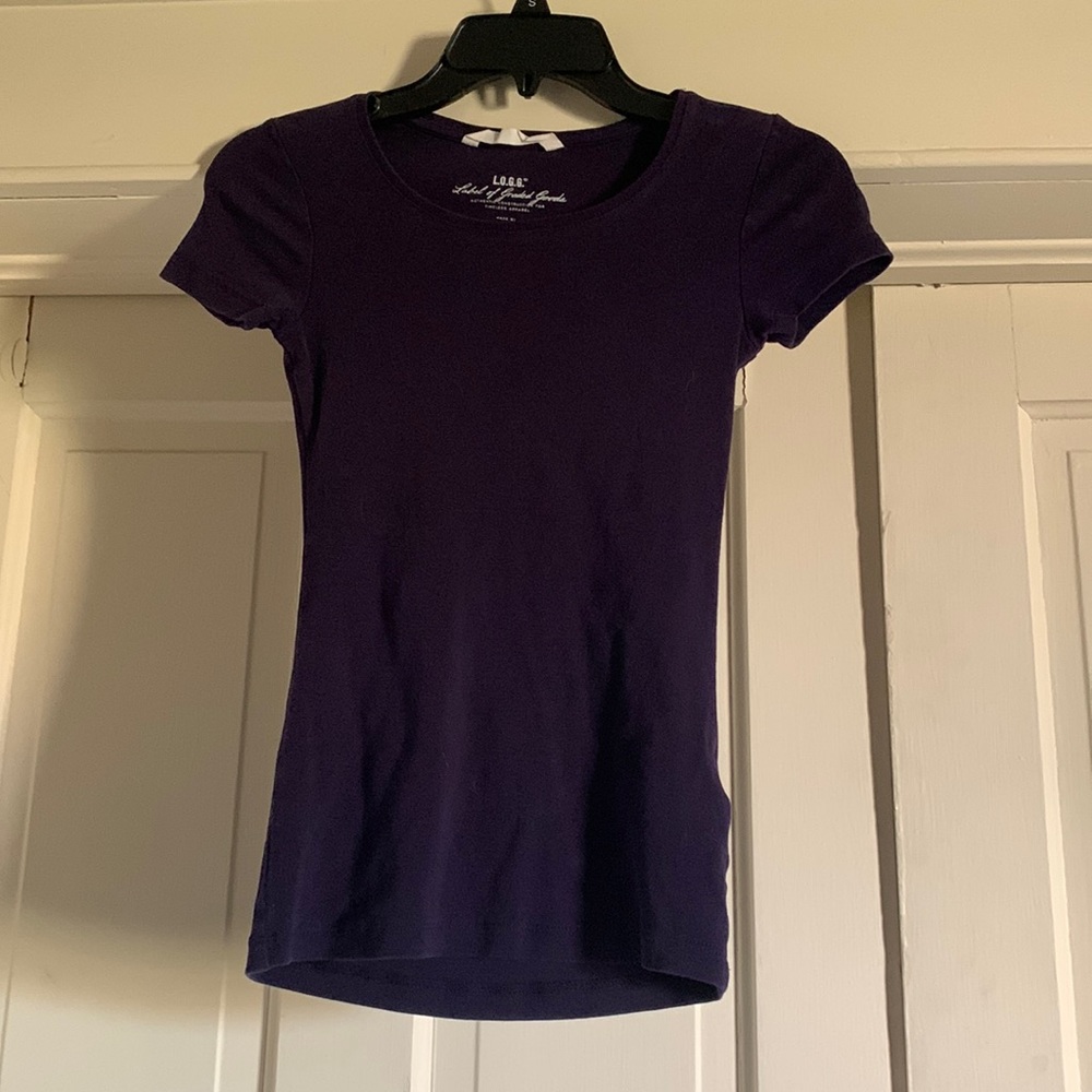 H&M XS Purple T shirt